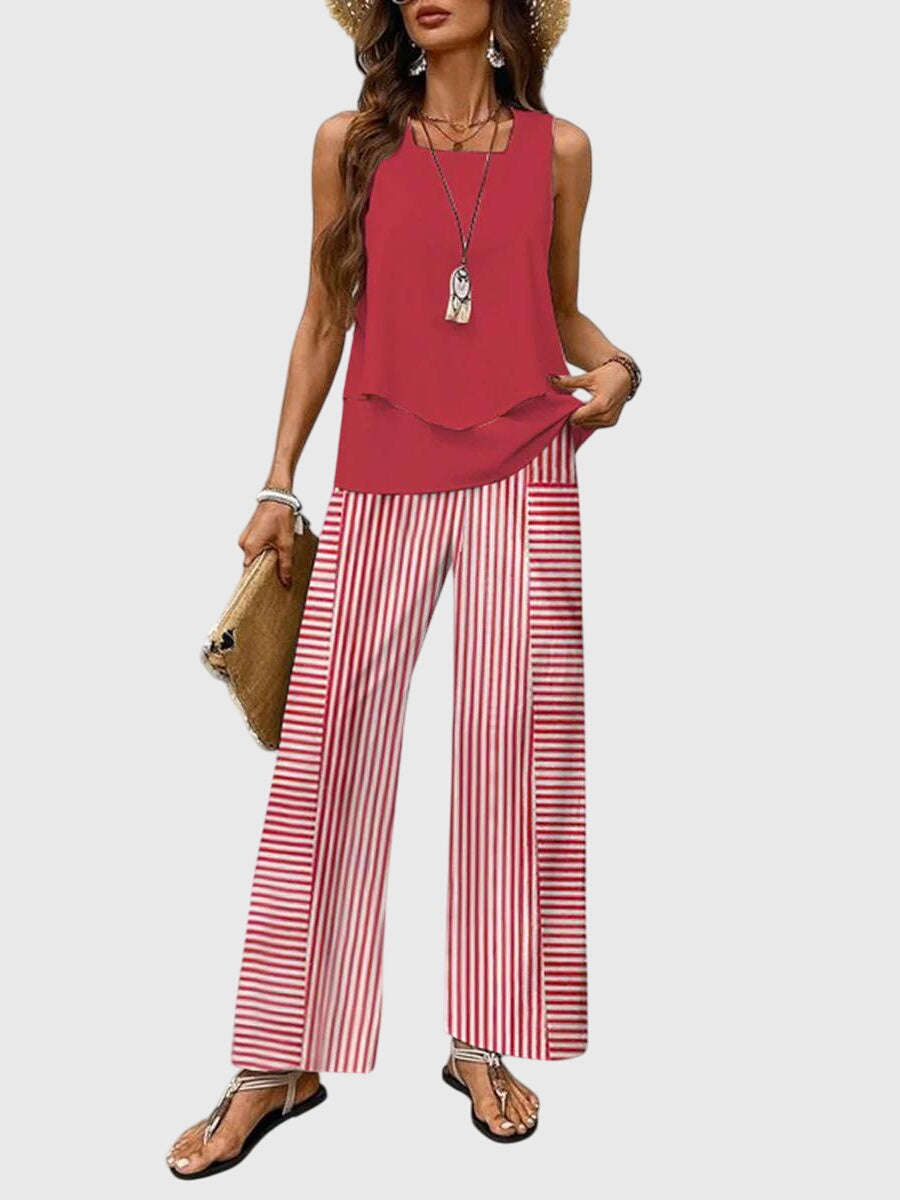 Brenda™ | Elegant 2-delt Sommer Set