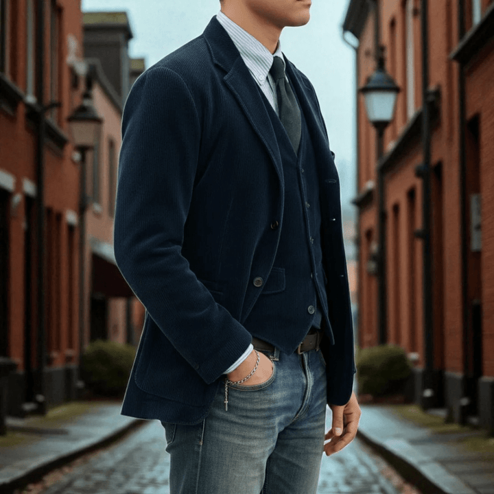 Steffen | 2-delt sett: Blazer og vest