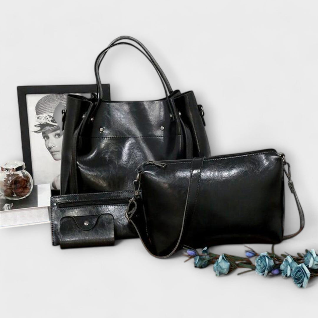 Olivia | 4-delt Vintage Bag Sett