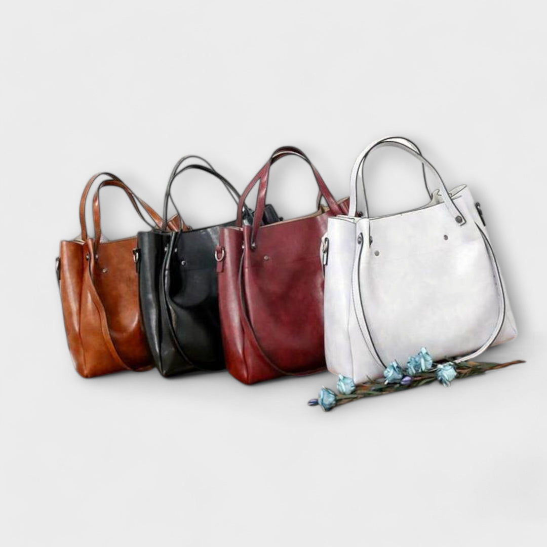 Olivia | 4-delt Vintage Bag Sett