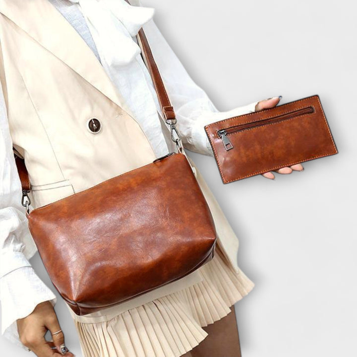 Olivia | 4-delt Vintage Bag Sett
