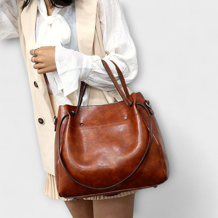 Olivia | 4-delt Vintage Bag Sett