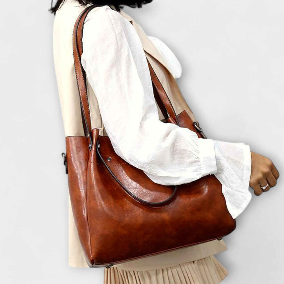 Olivia | 4-delt Vintage Bag Sett