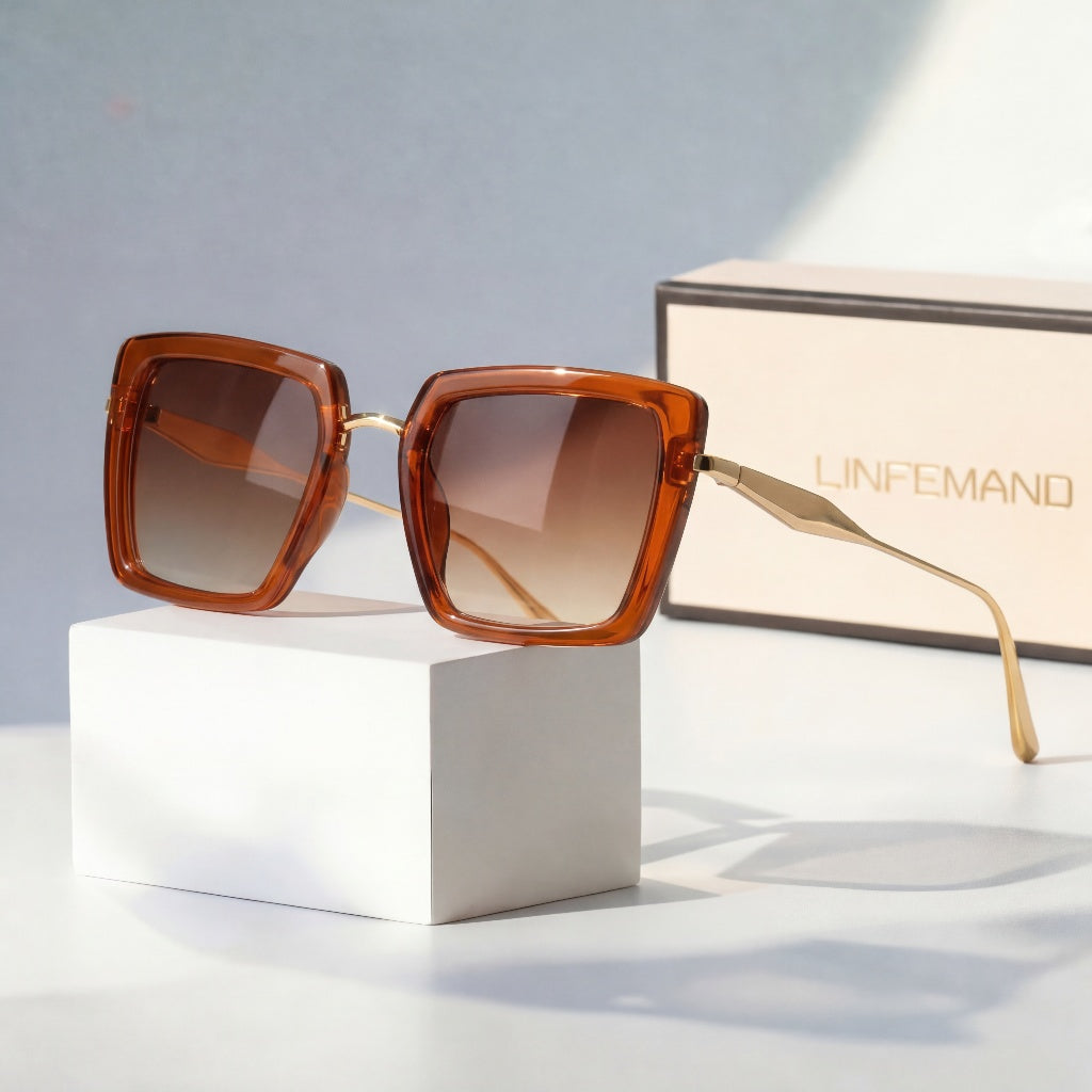Viora Aviator Solbriller firkant