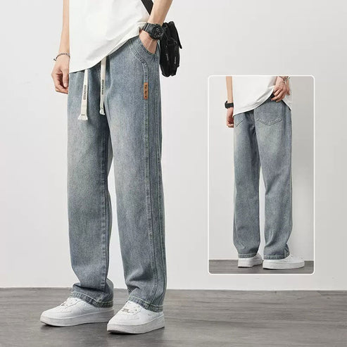 Oskar | Løse, rette jeans for menn