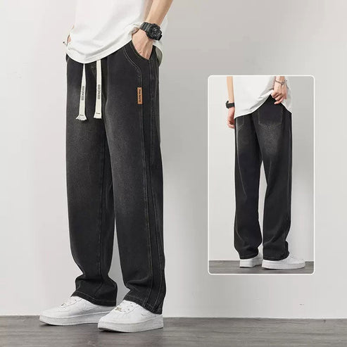 Oskar | Løse, rette jeans for menn