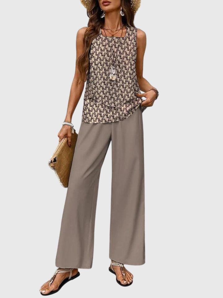 Brenda™ | Elegant 2-delt Sommer Set
