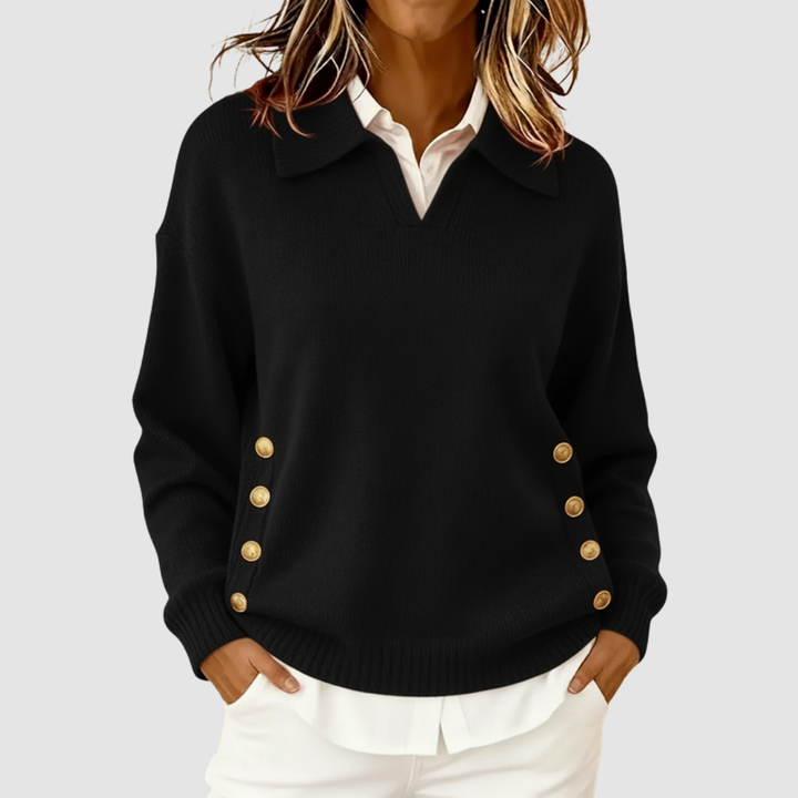 Luisa | Elegant Strikkegenser