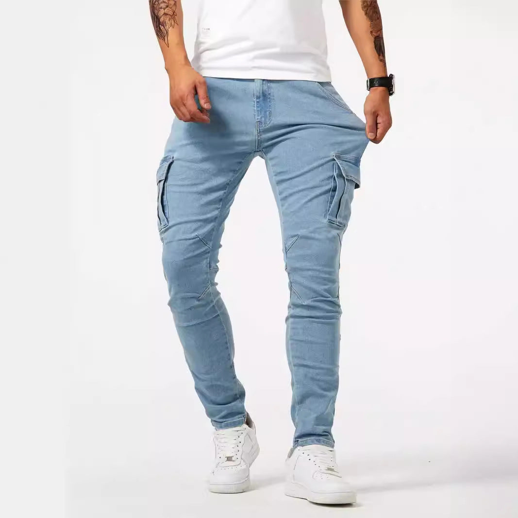 Vidar | Cargo-bukser i stretch-denim