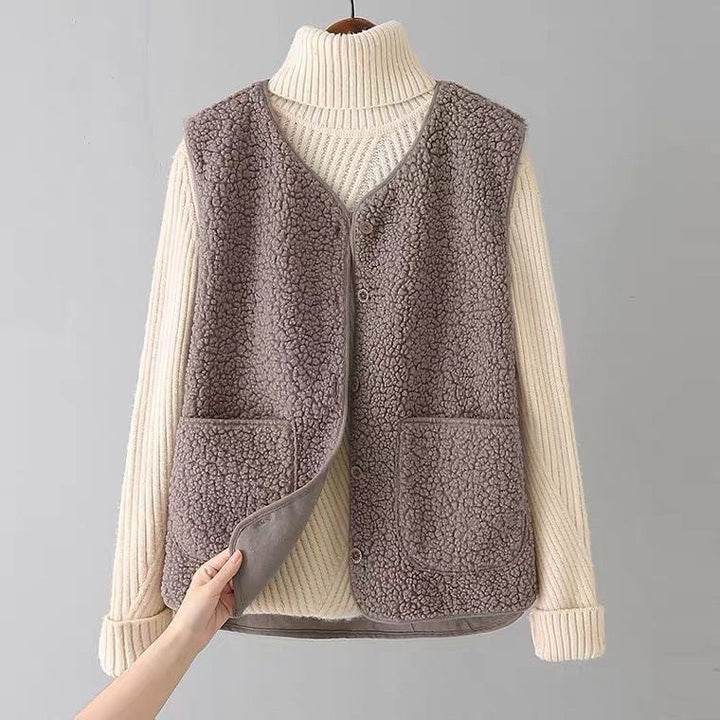 Gae | Myk Uten Ermer Cardigan