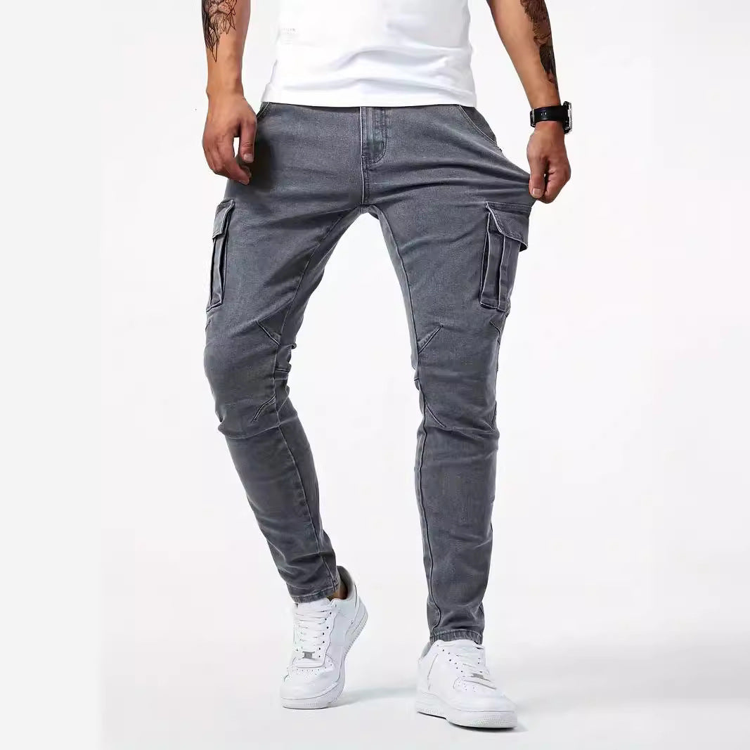Vidar | Cargo-bukser i stretch-denim