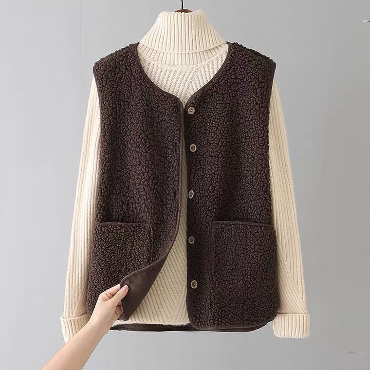 Gae | Myk Uten Ermer Cardigan