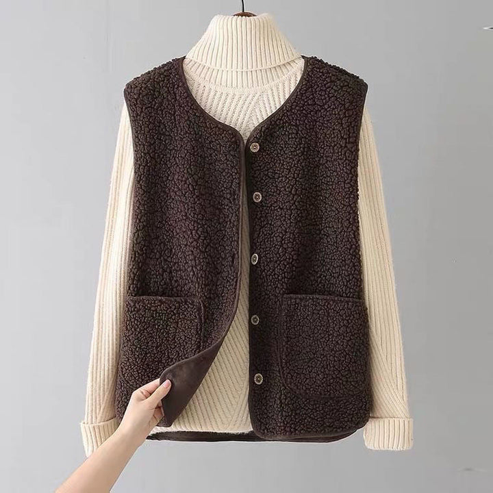 Gae | Myk Uten Ermer Cardigan