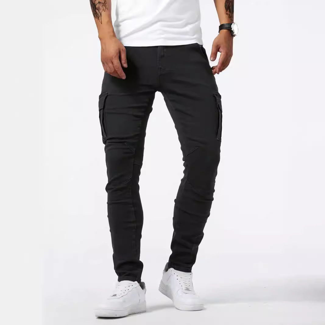 Vidar | Cargo-bukser i stretch-denim
