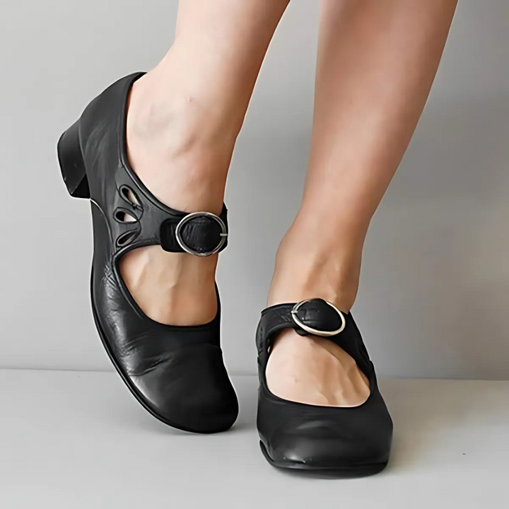 Joselyn | Elegante Lærsandaler