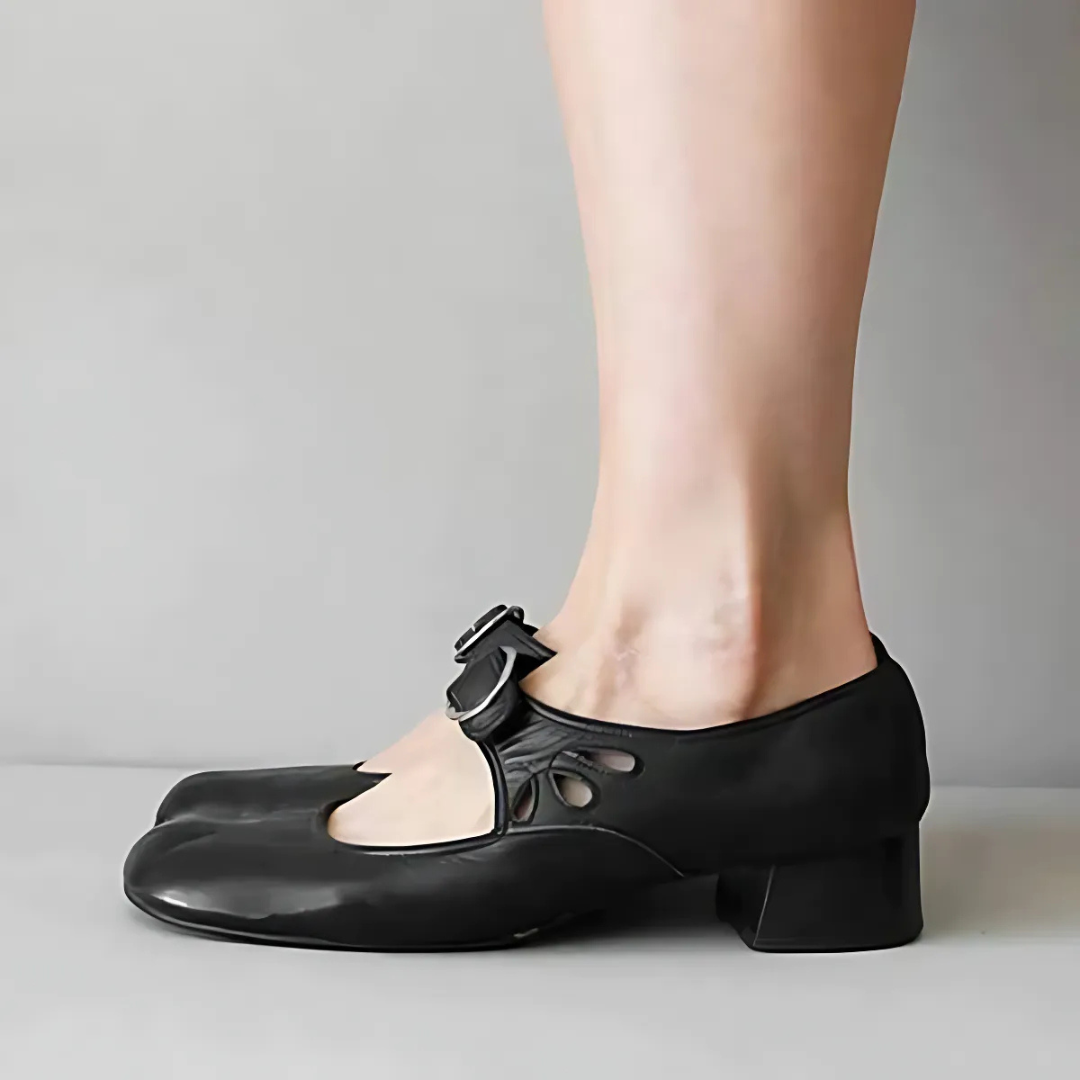 Joselyn | Elegante Lærsandaler