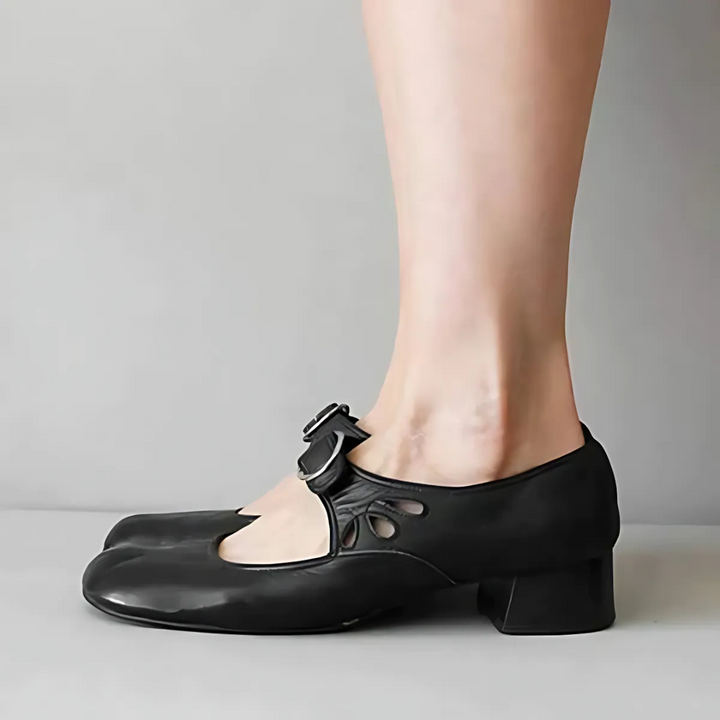 Joselyn | Elegante Lærsandaler