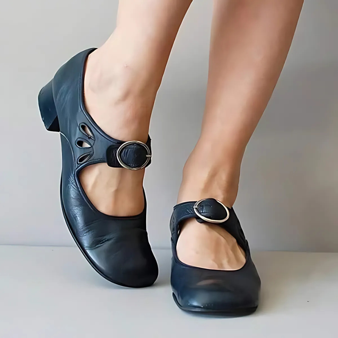 Joselyn | Elegante Lærsandaler