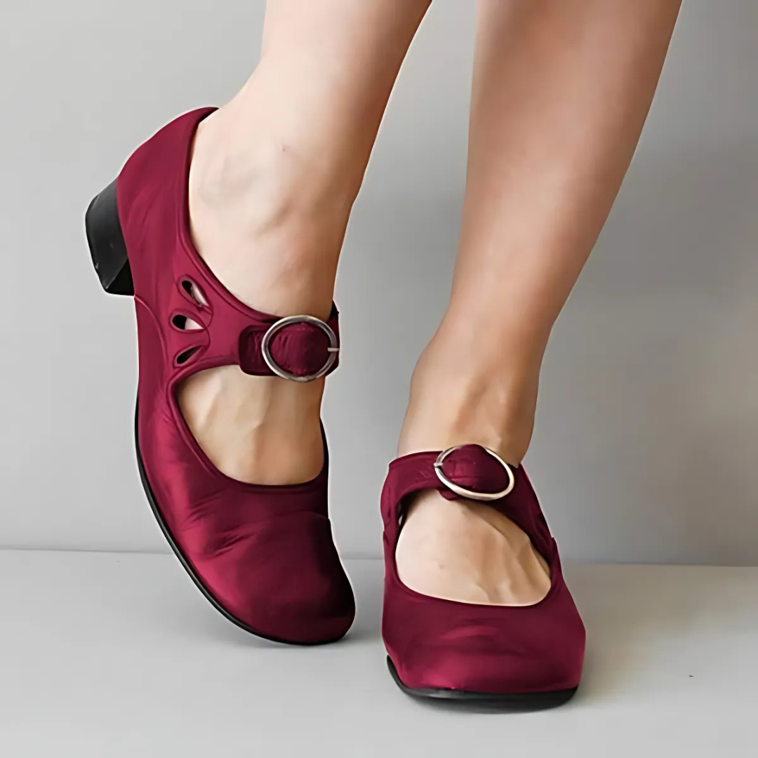 Joselyn | Elegante Lærsandaler