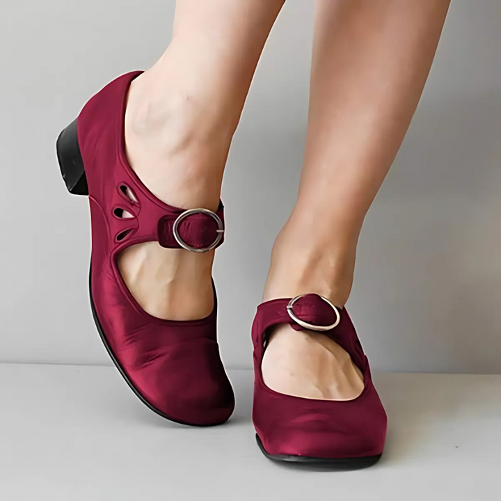 Joselyn | Elegante Lærsandaler