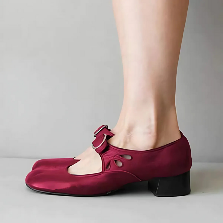 Joselyn | Elegante Lærsandaler