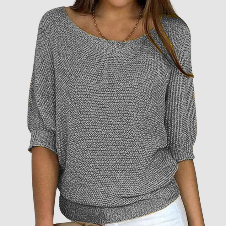 Evonne | Elegant Strikket Genser