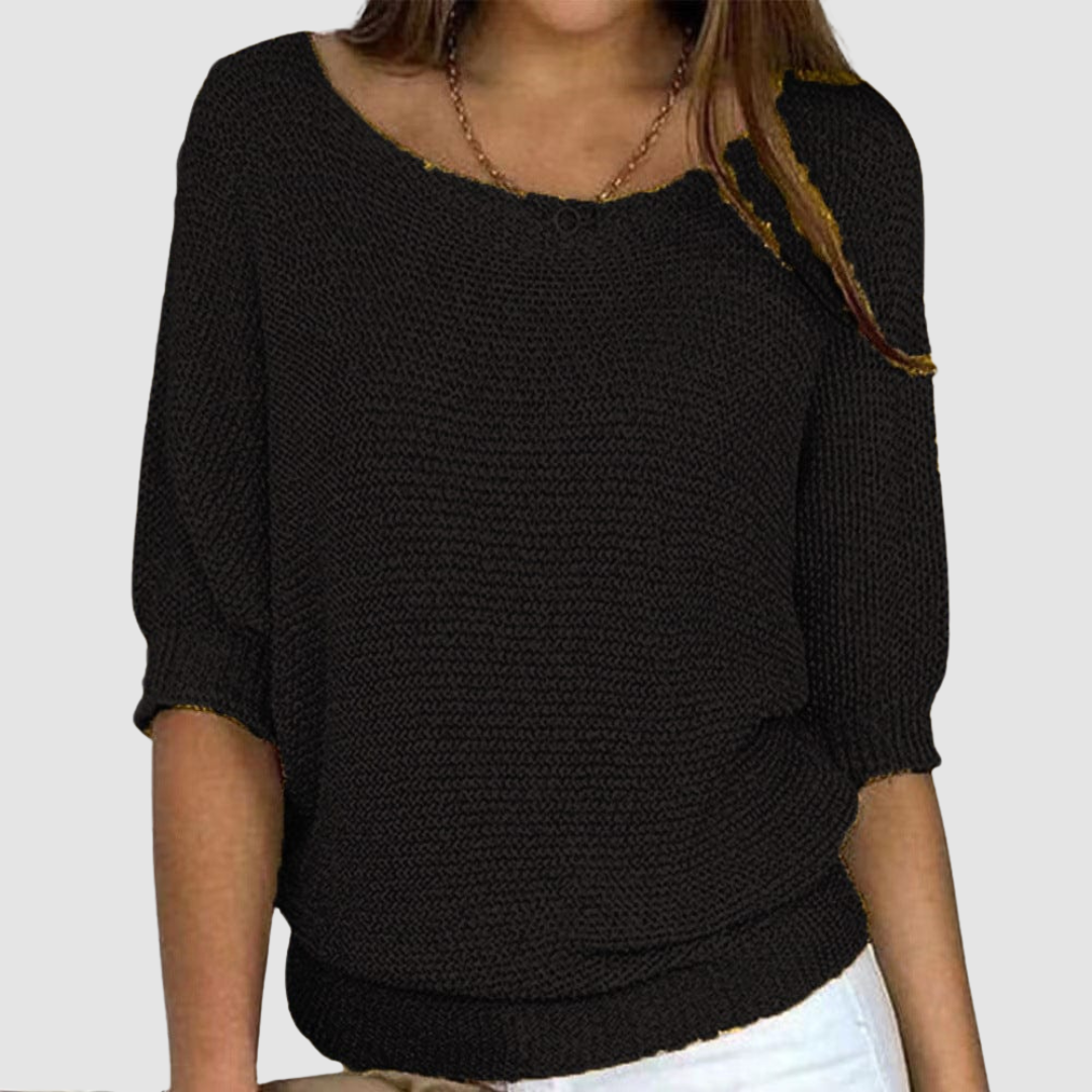 Evonne | Elegant Strikket Genser