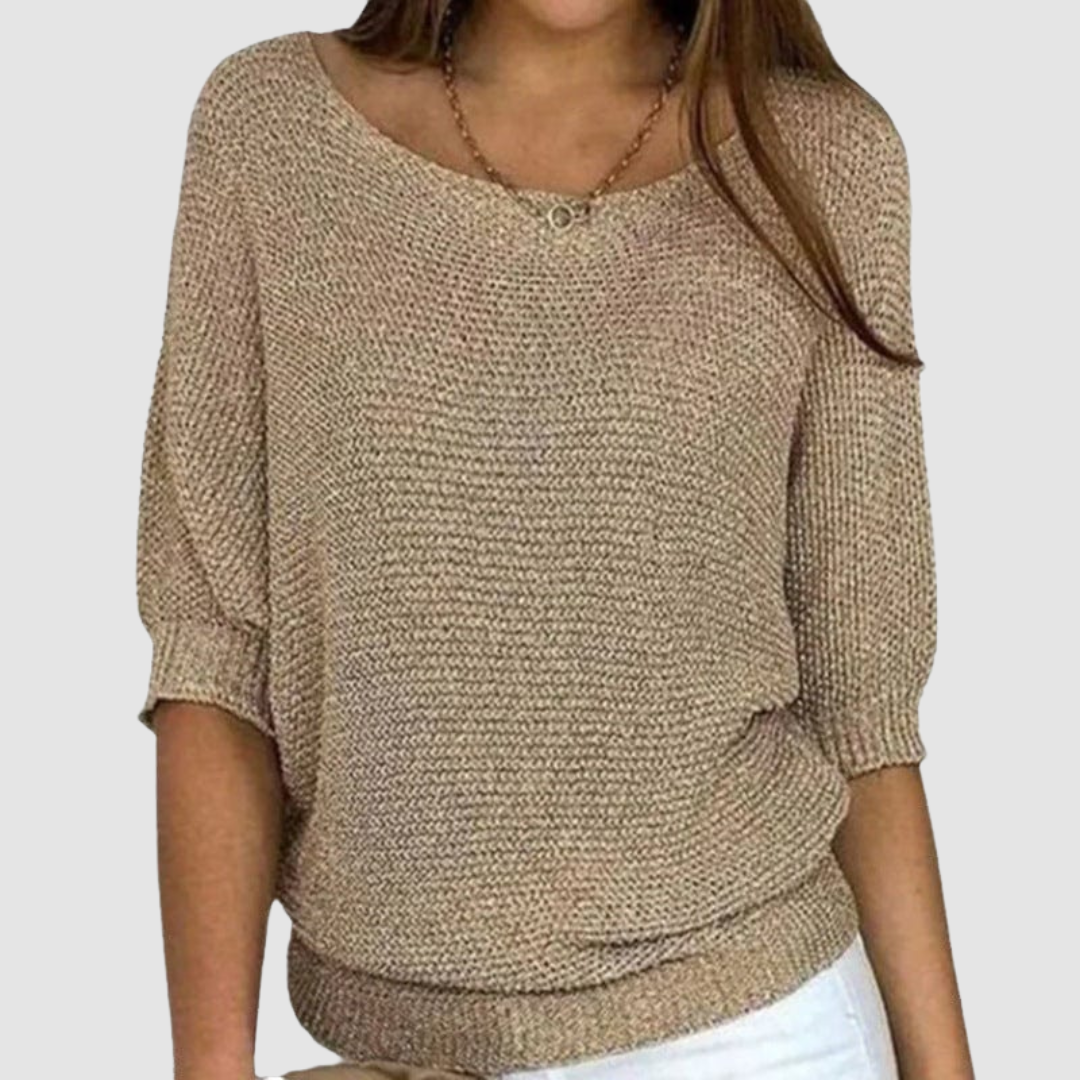 Evonne | Elegant Strikket Genser
