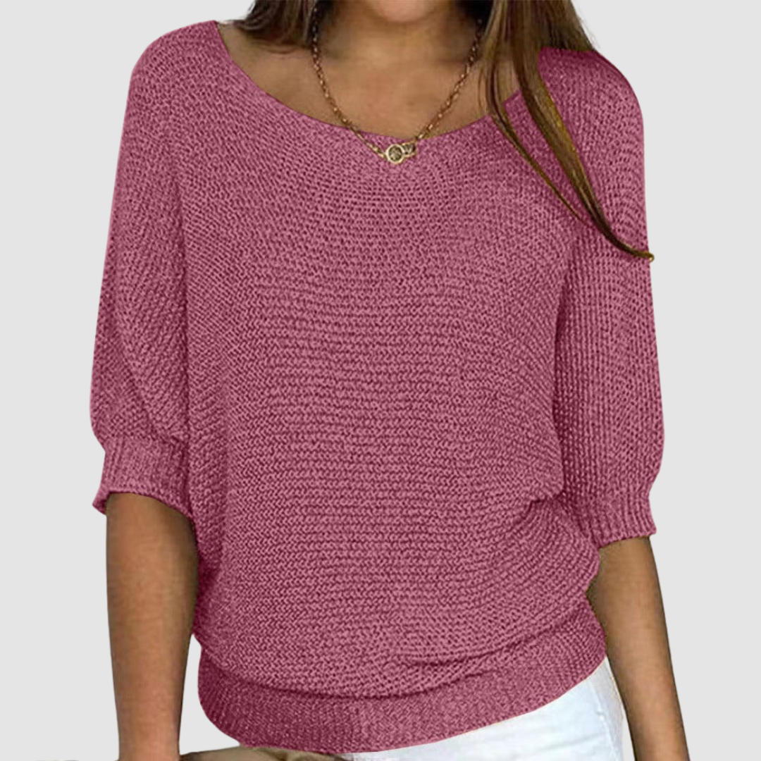 Evonne | Elegant Strikket Genser
