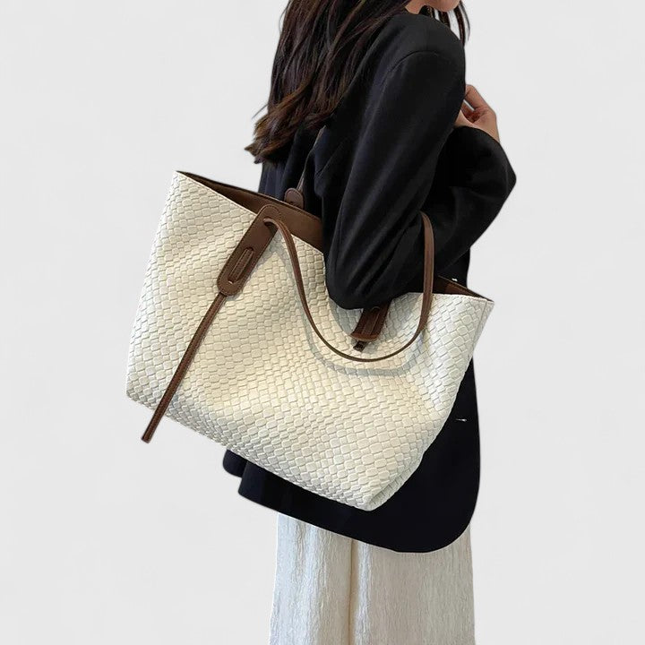 Ragnhild | Klassisk Vevd Tote Bag