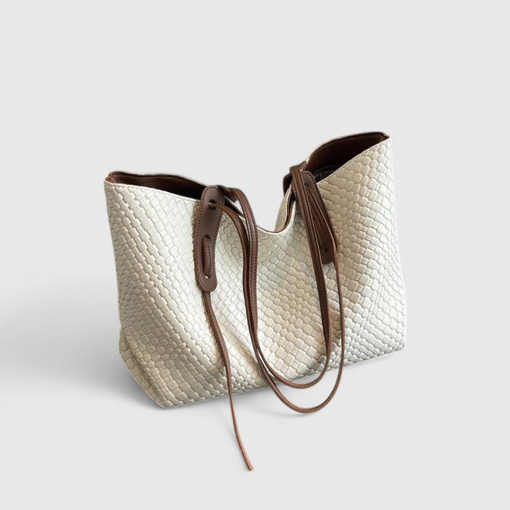 Ragnhild | Klassisk Vevd Tote Bag