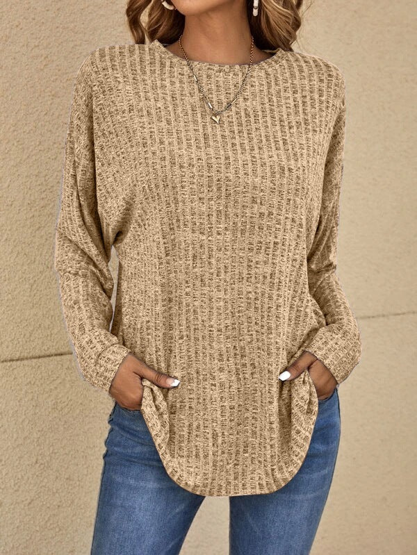 Sofie | Klassischer lässiger langärmeliger Pullover