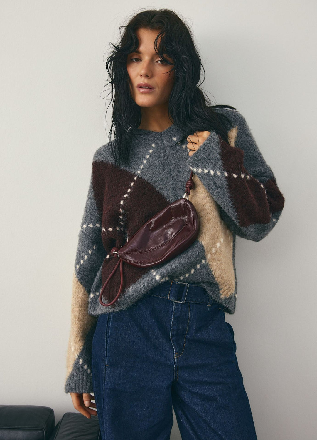 Lola | Lai knit grå genser