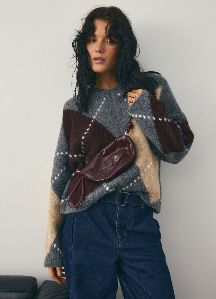 Lola | Lai knit grå genser